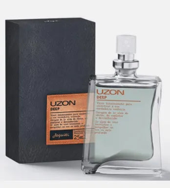 Uzon Deep Desodorante Colônia Masculina Jequiti, 25 ml